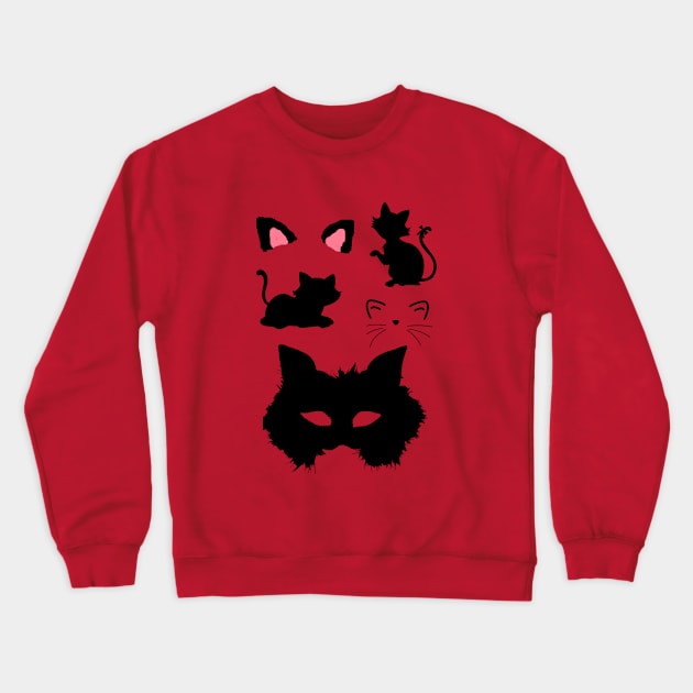 miaw Crewneck Sweatshirt by loulousworld